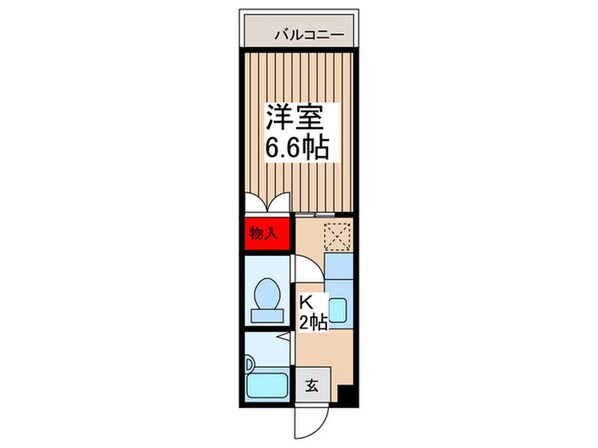 トーコーマンションの物件間取画像